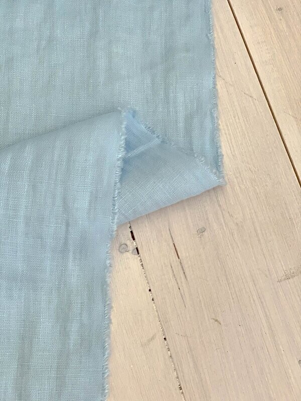 Light blue linen fabric | Linen Fabric Hand Spun Hand Woven