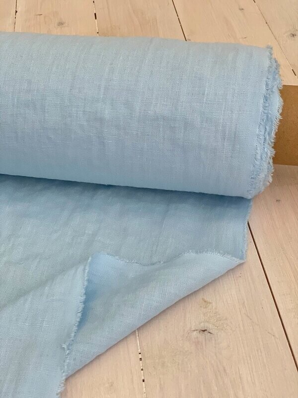 Light blue linen fabric | Linen Fabric Hand Spun Hand Woven