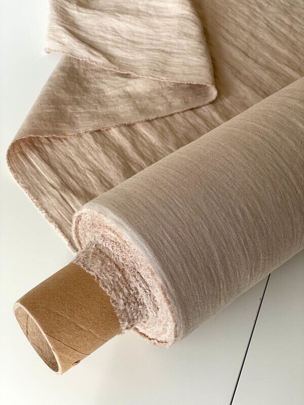 Sand linen fabric | Linen Fabric Hand Spun Hand Woven