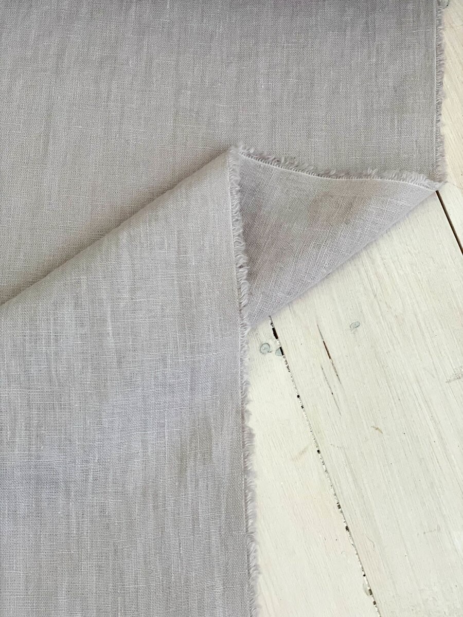 Pale lilac linen fabric
 | Linen Fabric Hand Spun Hand Woven