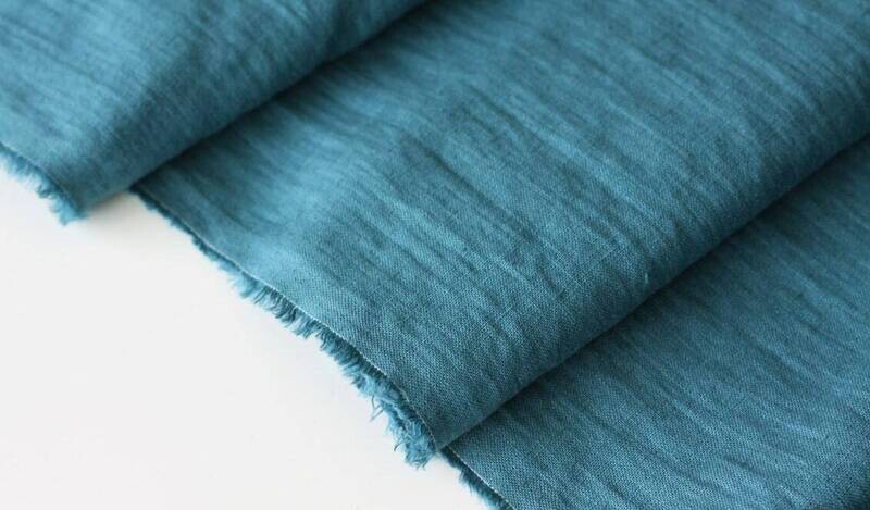 Sea Green Linen Fabric
 | Linen Fabric Hand Spun Hand Woven