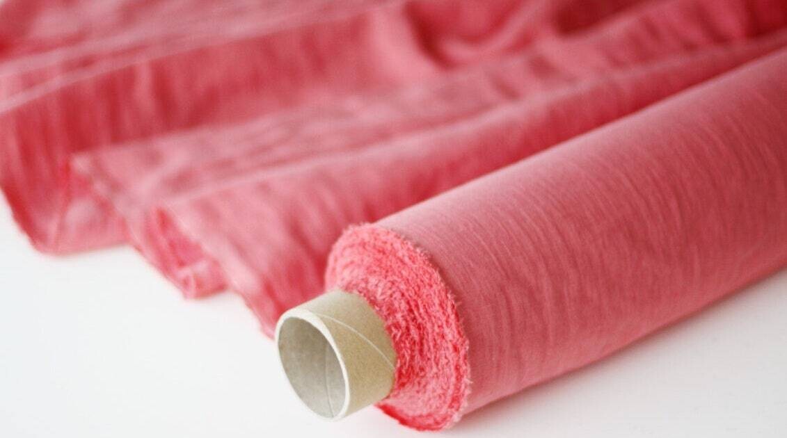 Coral Linen Fabric
 | Linen Fabric Hand Spun Hand Woven