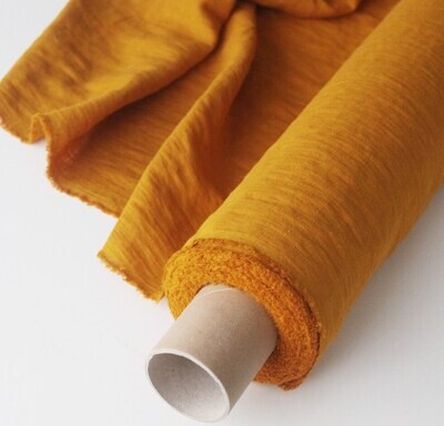 Mustard Linen Fabric | Linen Fabric Hand Spun Hand Woven