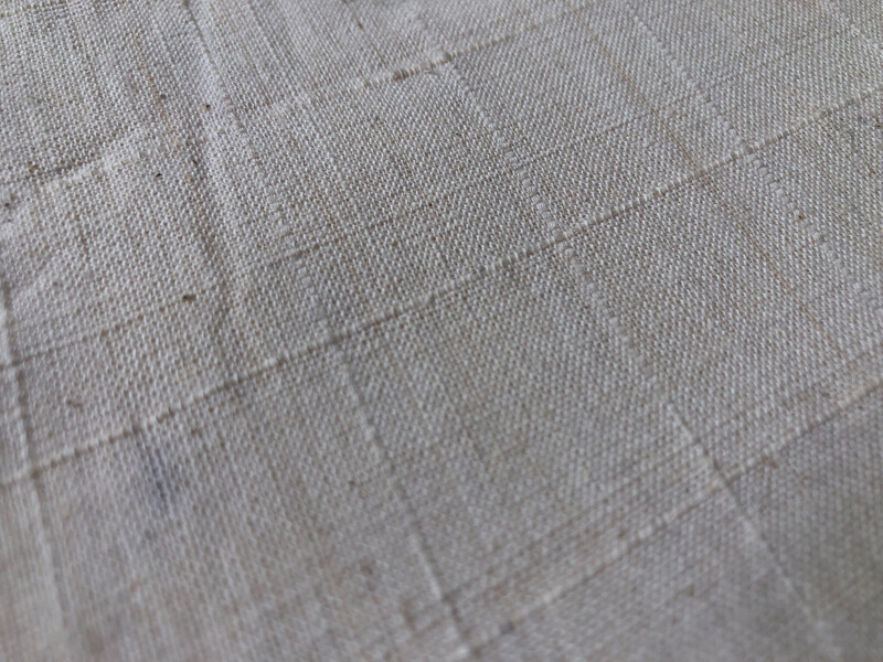 Hand Spun Hand Woven 200 Count Muslin Cotton Design Fabric
