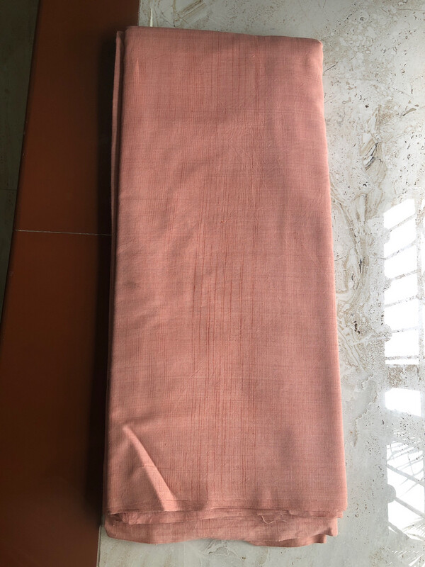 Hand Spun Hand Woven Yarn Dyed Natural Color