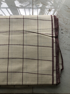 Hand Spun Hand Woven Cotton Fabric
