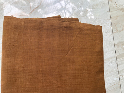 Hand Spun Hand Woven Yarn Dyed Natural Color