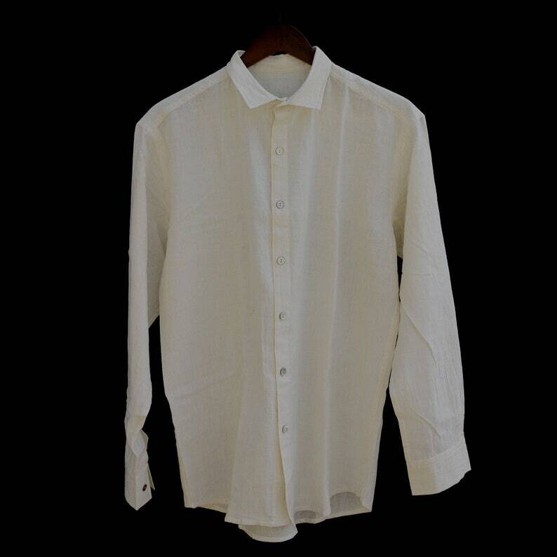 Hand Spun Hand Woven Cotton Shirt
