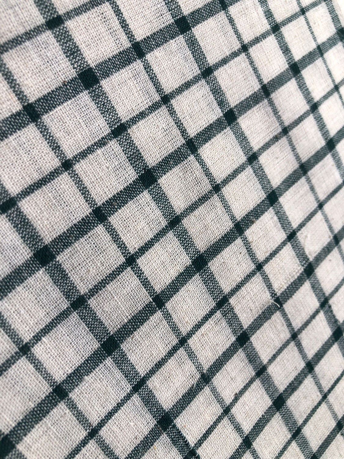Hand Spun Hand Woven Cotton Fabric
