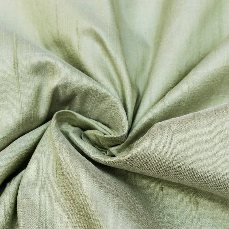 Silk Dupioni Fabric / Raw Silk