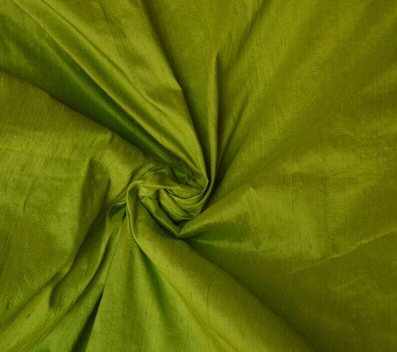 Silk Dupioni Fabric / Raw Silk