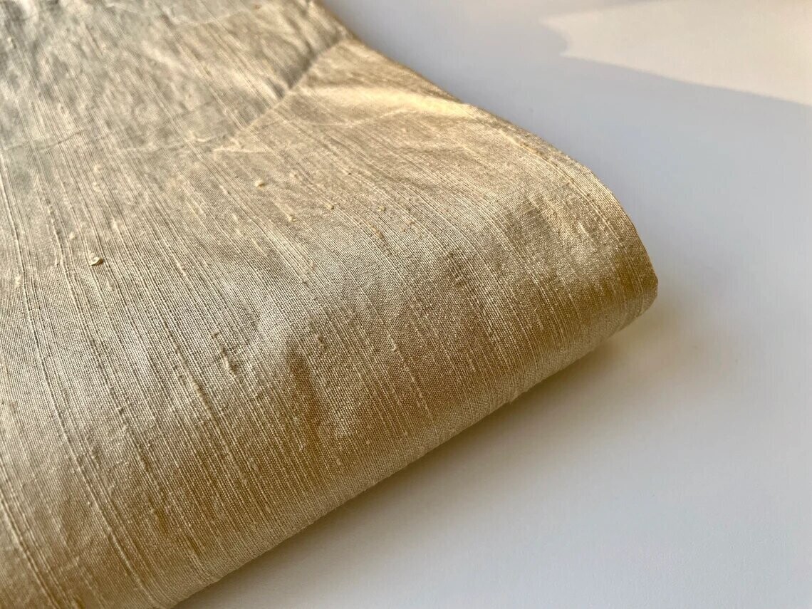 Silk Dupioni Fabric / Raw Silk