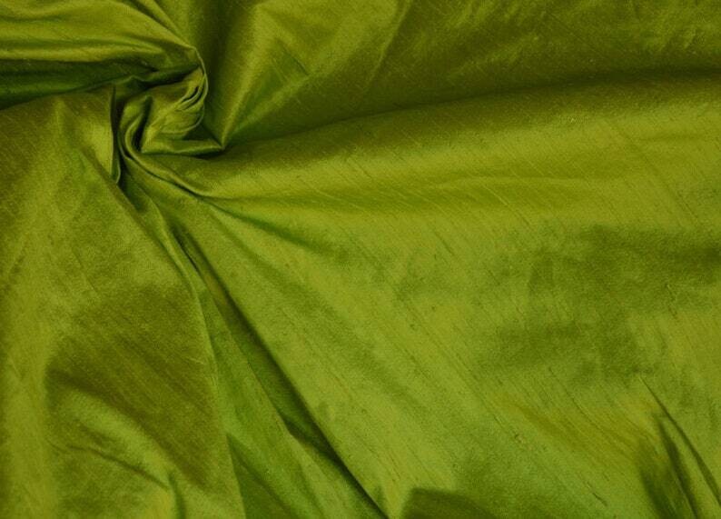 Silk Dupioni Fabric / Raw Silk