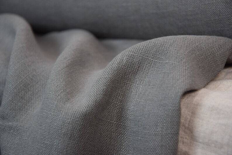 Linen Fabric Hand Spun Hand Woven |  Pure 100% linen Fabric
