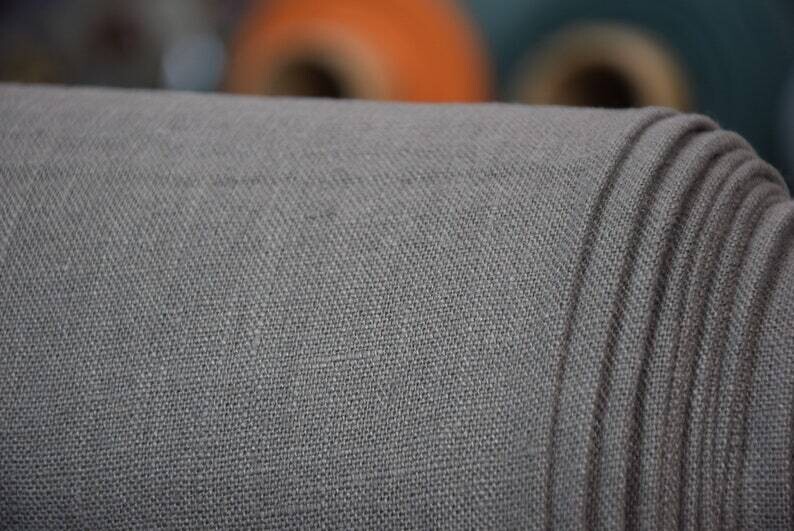 Linen Fabric Hand Spun Hand Woven |  Pure 100% linen Fabric