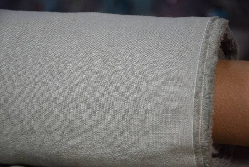 Linen Fabric Hand Spun Hand Woven |  Pure 100% linen Fabric