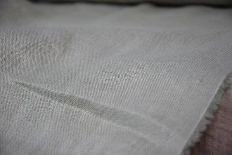 Swedish hand-woven linen cloth＊・*