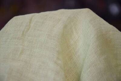 Linen Fabric Hand Spun Hand Woven | Pure 100% linen Fabric Pale Pink Like An Apple Tree Blossom