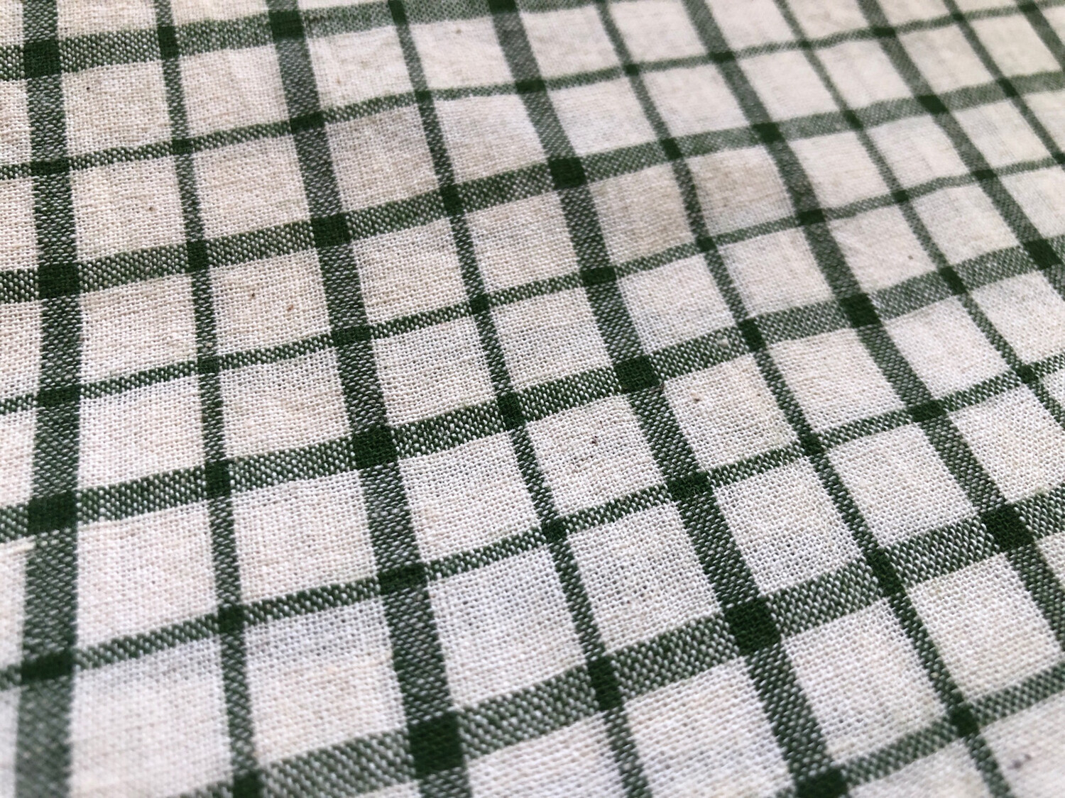 Hand Spun Hand Woven Cotton Fabric