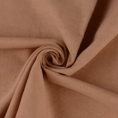 PLAIN LIGHT BROWN COTTON FABRIC - HAND SPUN HAND WOVEN FABRIC | ORGANIC FABRIC PLAIN LIGHT BROWN COTTON FABRIC - HAND SPUN HAND WOVEN FABRIC | ORGANIC FABRIC