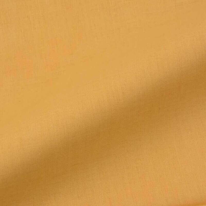 PLAIN YELLOW COTTON FABRIC - HAND SPUN HAND WOVEN FABRIC | ORGANIC FABRIC