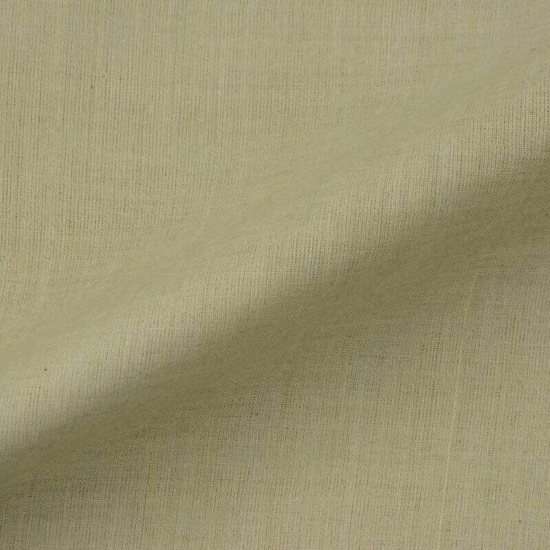 PLAIN OLIVE COTTON FABRIC - HAND SPUN HAND WOVEN FABRIC | ORGANIC FABRIC