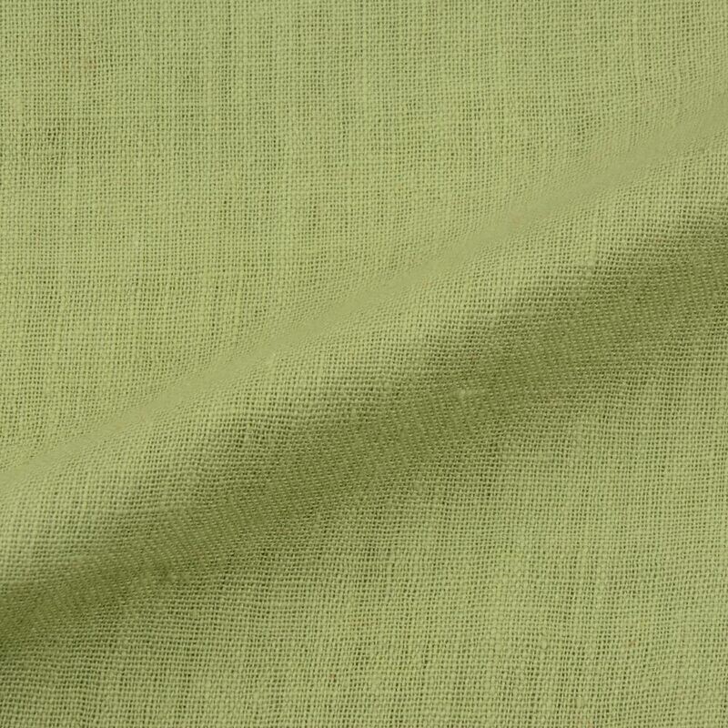 PLAIN GREEN COTTON FABRIC - HAND SPUN HAND WOVEN FABRIC | ORGANIC FABRIC