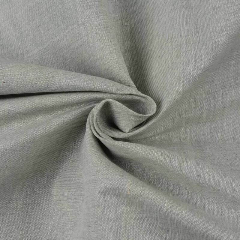 PLAIN GREY COTT ON FABRIC - HAND SPUN HAND WOVEN FABRIC | ORGANIC FABRIC