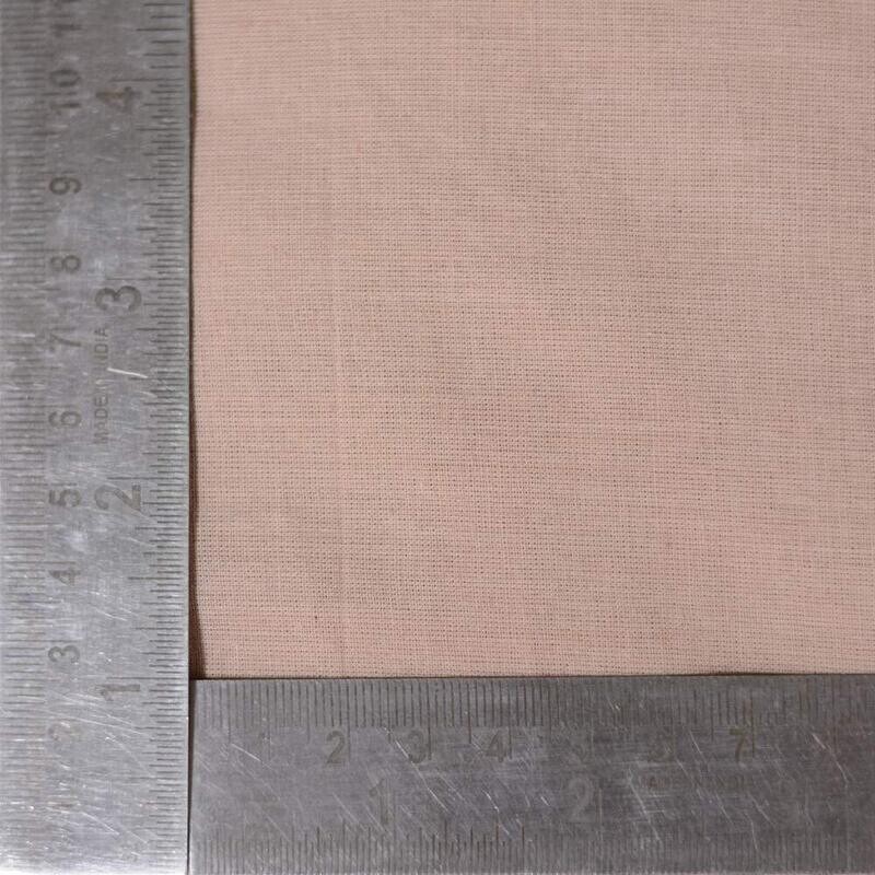 PLAIN BROWN COTTON FABRIC - HAND SPUN HAND WOVEN FABRIC | ORGANIC FABRIC