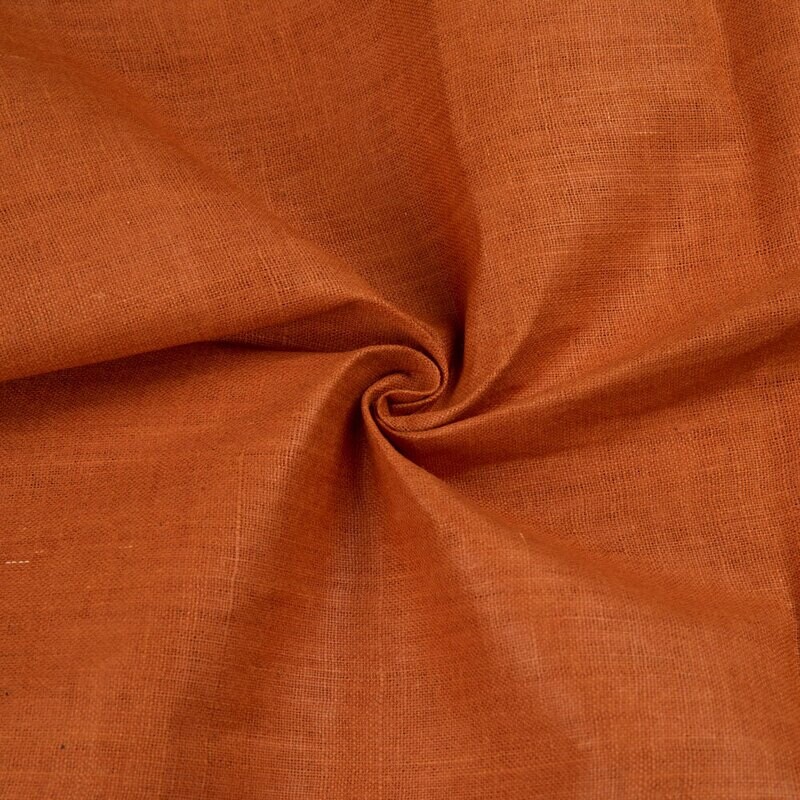 PLAIN BROWN   COTTON FABRIC - HAND SPUN HAND WOVEN FABRIC | ORGANIC FABRIC
