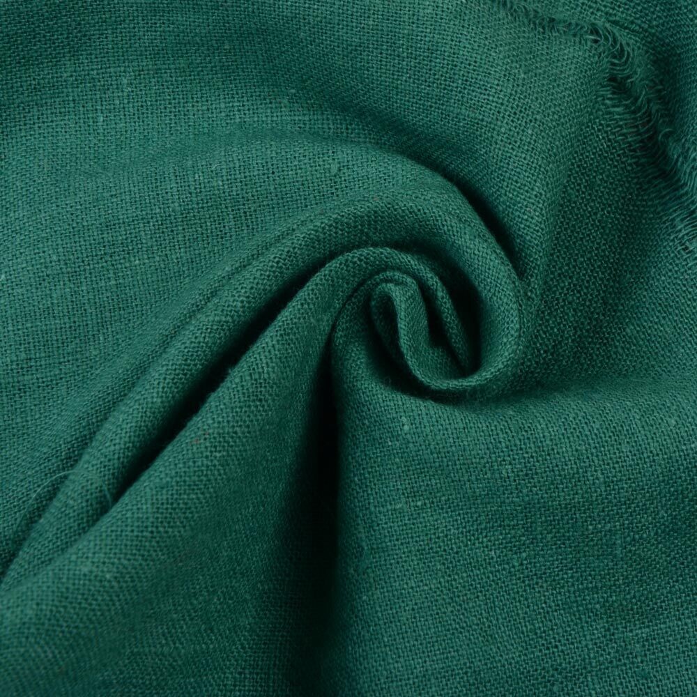 PLAIN GREEN COTTON FABRIC - HAND SPUN HAND WOVEN FABRIC | ORGANIC FABRIC