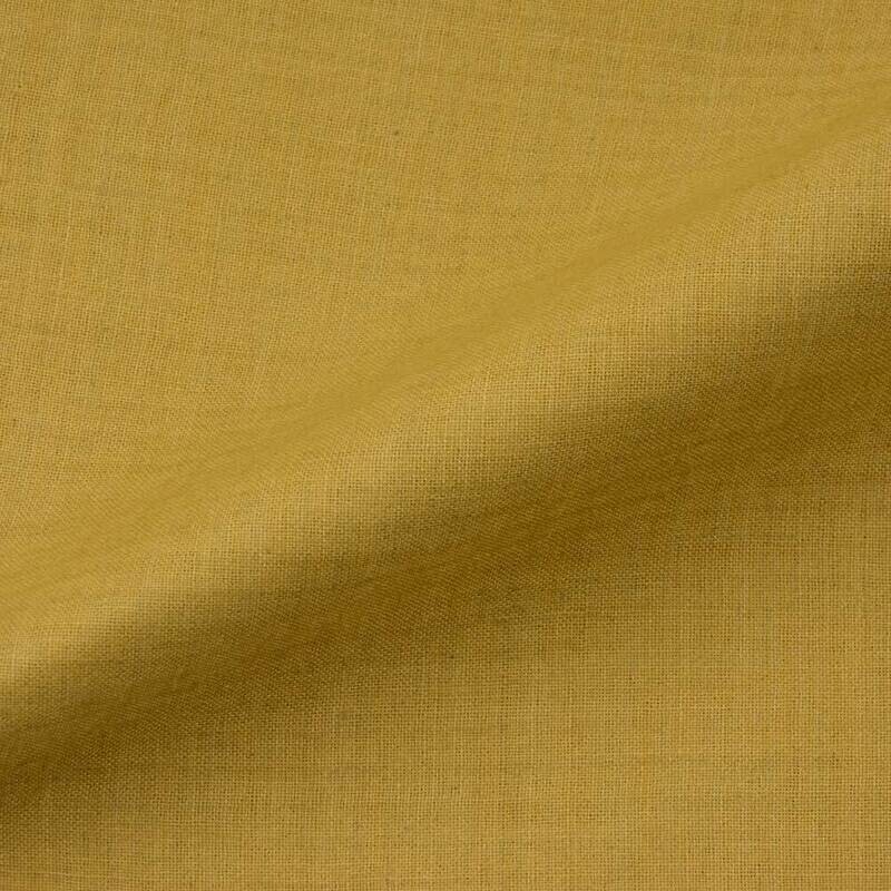 PLAIN YELLOW COTTON FABRIC - HAND SPUN HAND WOVEN FABRIC | ORGANIC FABRIC