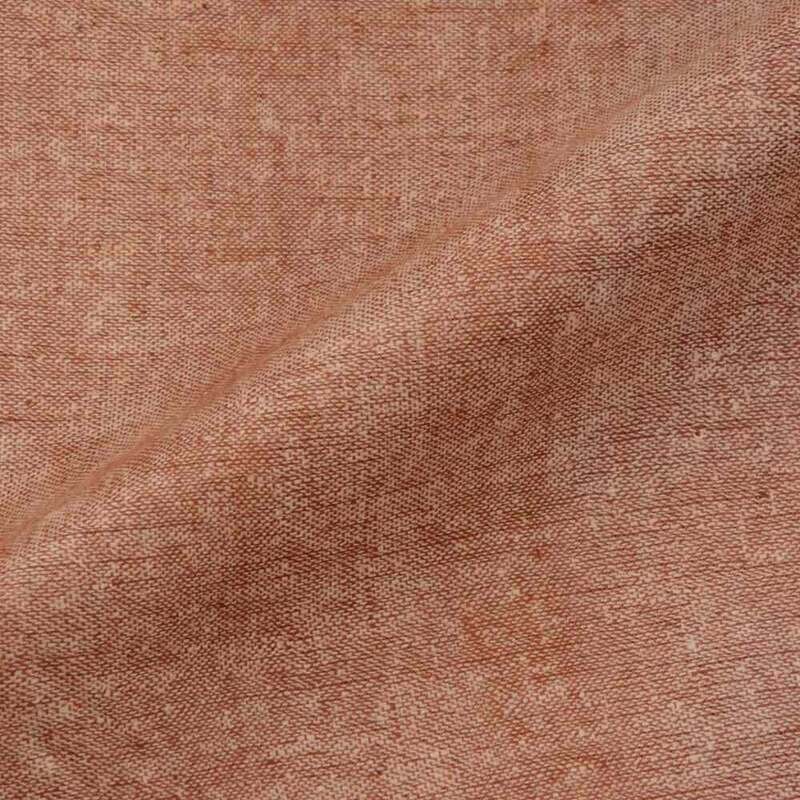 PLAIN BROWN MATKA SILK & COTTON BLEND HANDWOVEN FABRIC | ORGANIC FABRIC