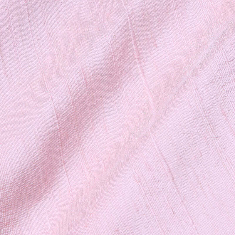 Ballet Slipper Pink Color  | Silk Dupioni Fabric | Raw Silk |Organi Fabric