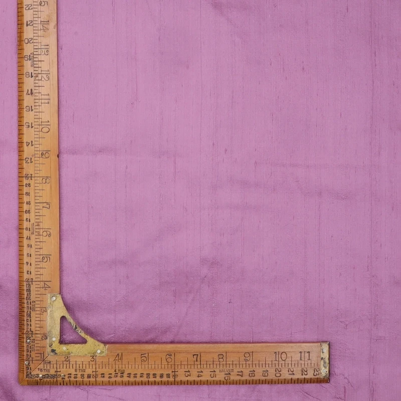 Lavender Color Plain | Silk Dupioni Fabric | Raw Silk | ORGANIC FABRIC