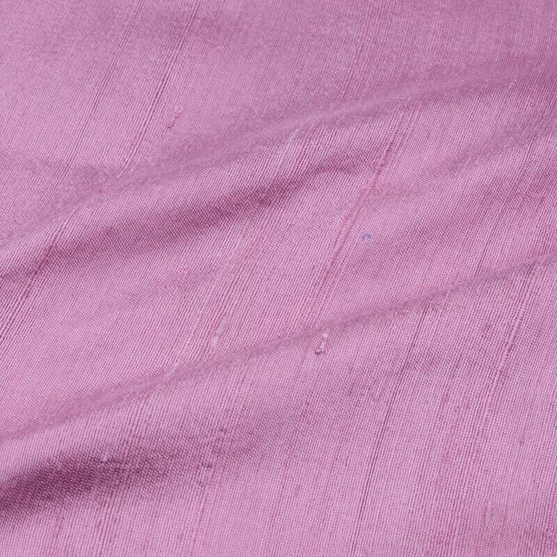 Lavender Color Plain | Silk Dupioni Fabric | Raw Silk | ORGANIC FABRIC
