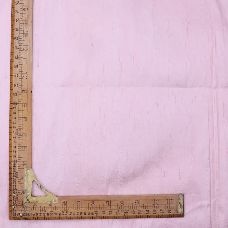 Ballet Slipper Pink Color | Silk Dupioni Fabric | Raw Silk |Organi Fabric