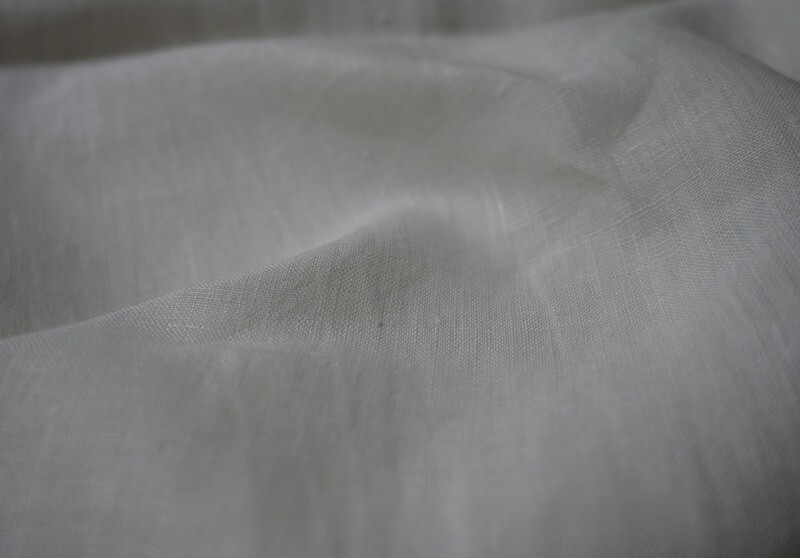 Hand Woven Linen With Muslin Cotton Fabric