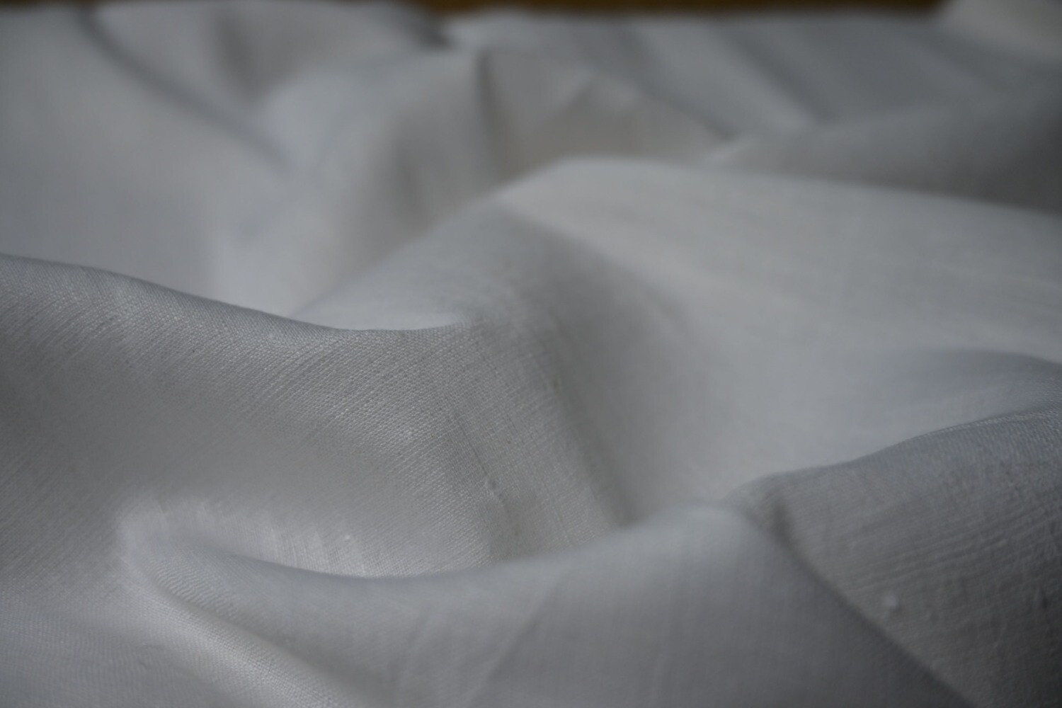 Hand Woven Linen With Muslin Cotton Fabric