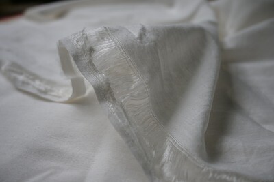 Mulberry Silk With Muslin Cotton  Fabric