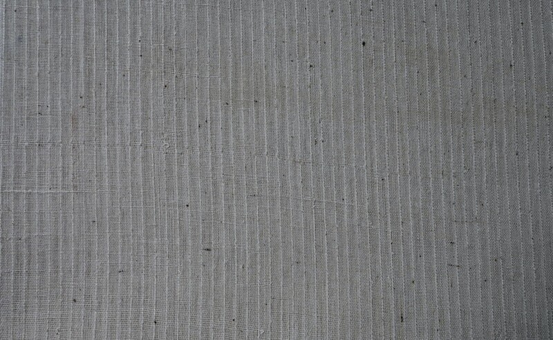 100% Organic Muslin Fabric By The Yard | Unbleached Muslin Fabric | Striped Design
