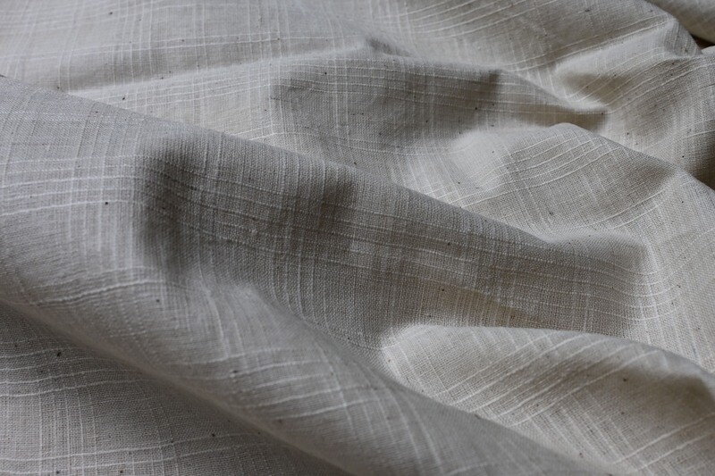 100% Organic Muslin Fabric By The Yard | Unbleached Muslin Fabric | Box Design