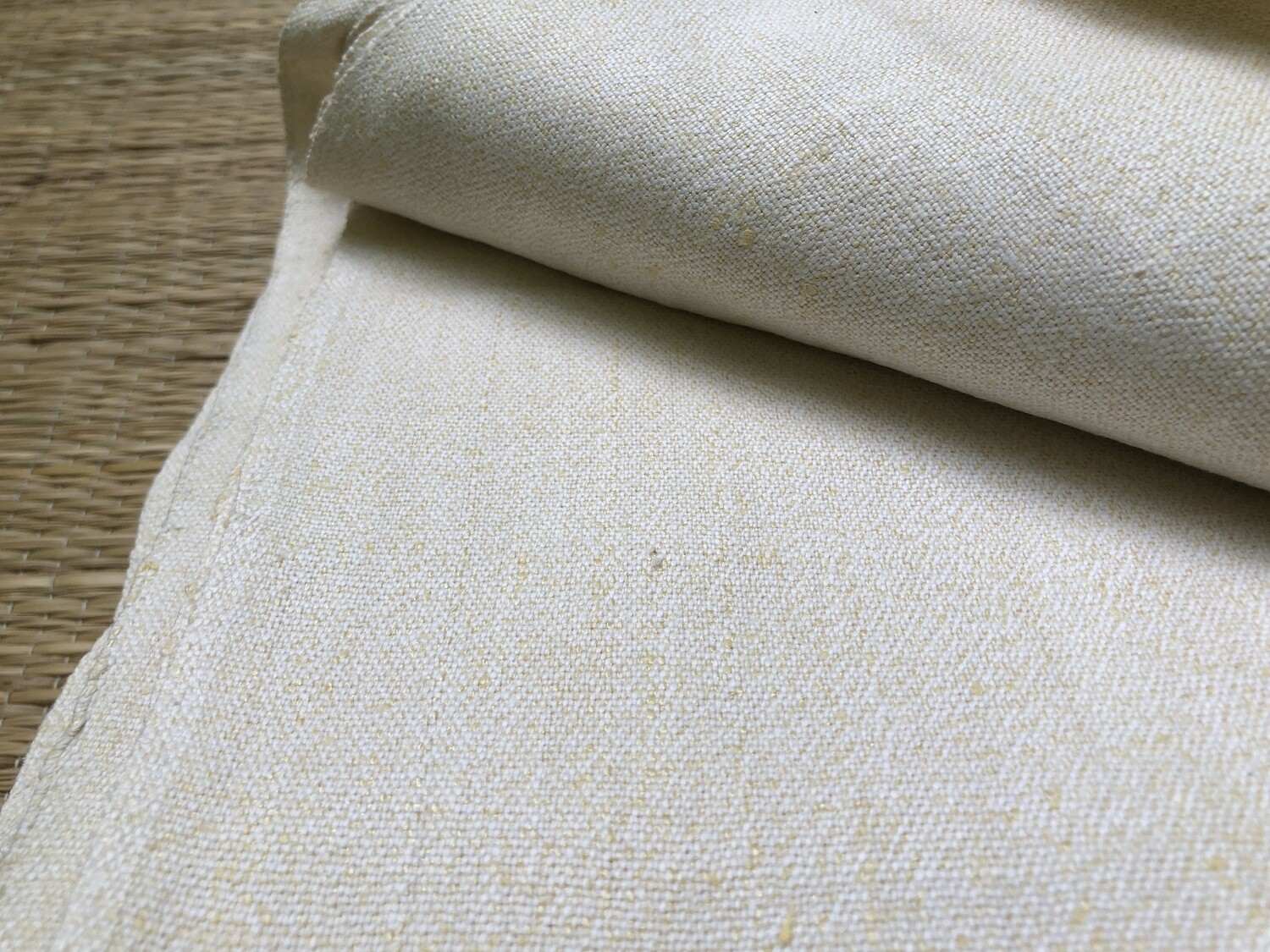 Ahimsa Silk With Cotton Fabric / Peace Silk Fabric With Cotton Fabric / Matka Silk With Cotton Fabric