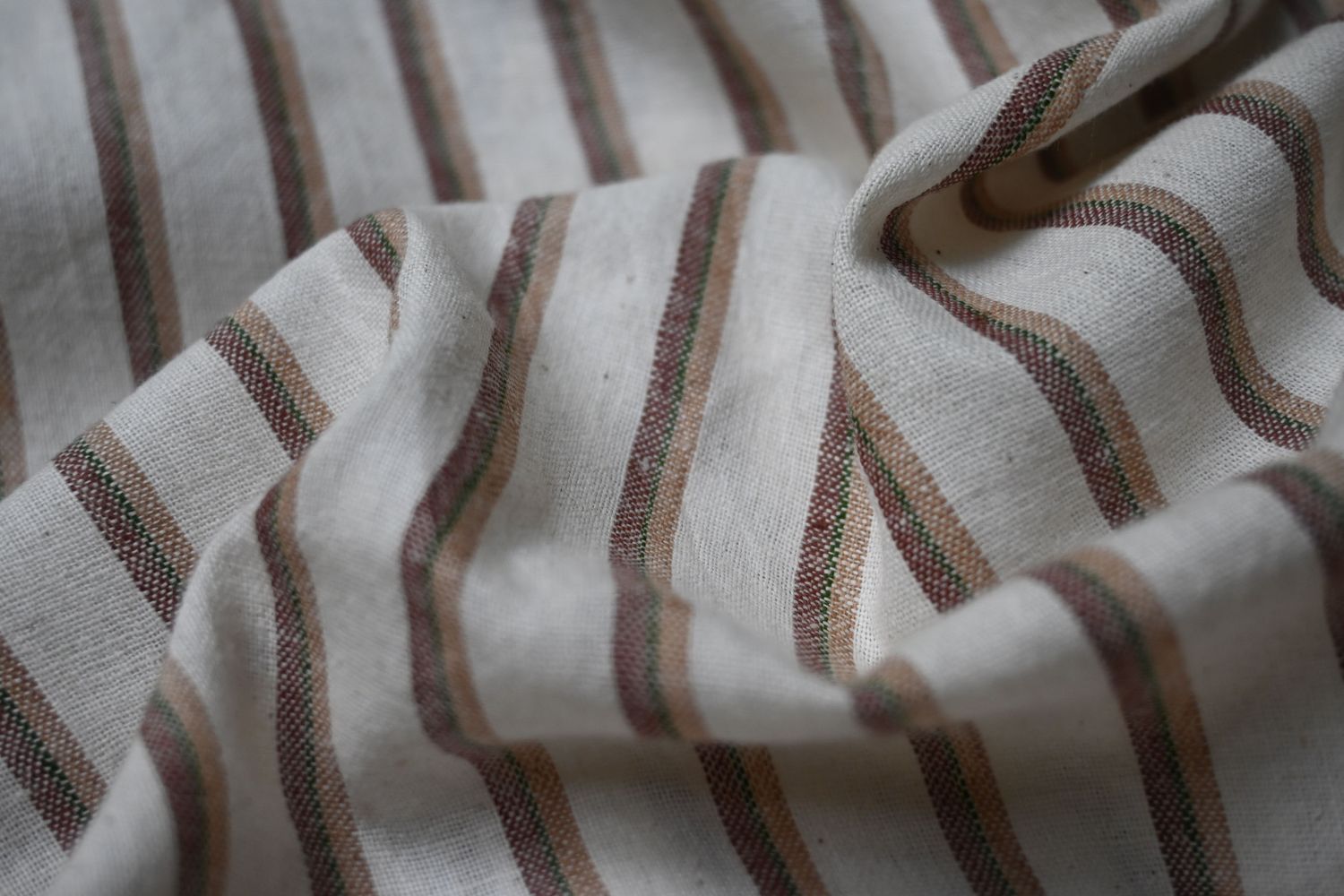 Hand Spun Hand Woven Cotton Fabric