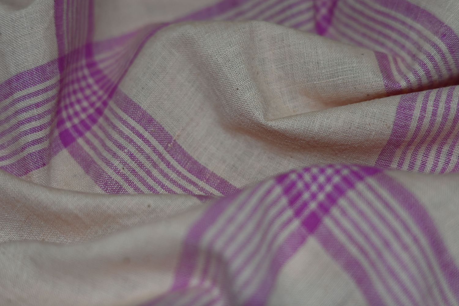 Hand Spun Hand Woven Cotton Fabric