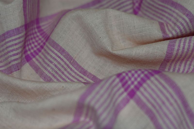 Hand Spun Hand Woven Cotton Fabric Hand Spun Hand Woven Cotton Fabric