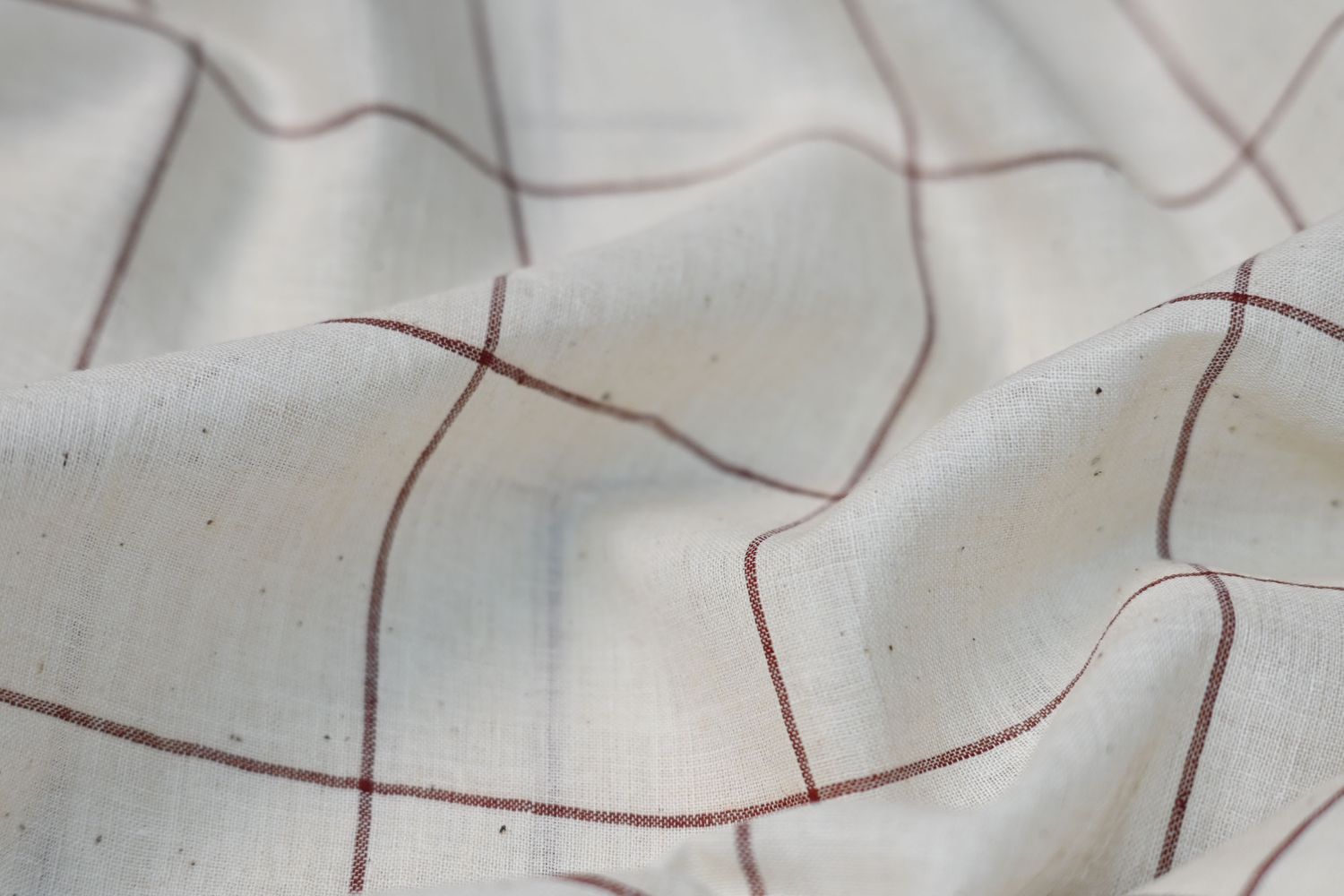 Hand Spun Hand Woven Cotton Fabric