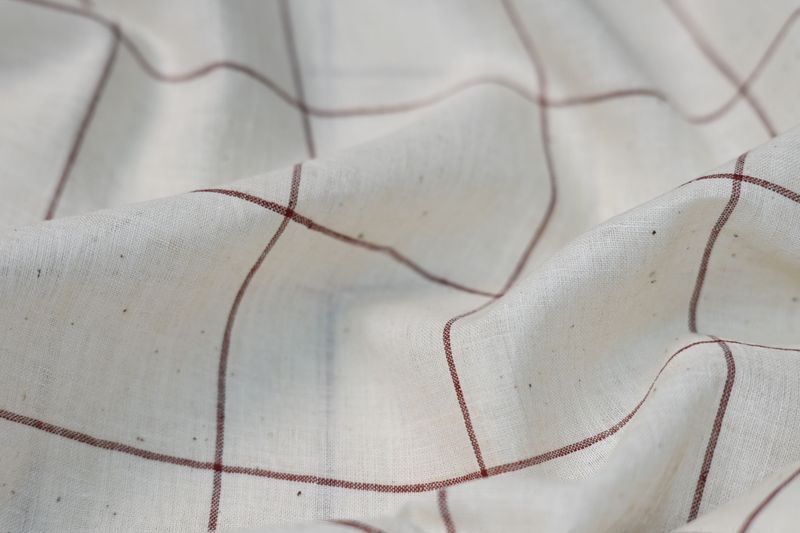 Hand Spun Hand Woven Cotton Fabric