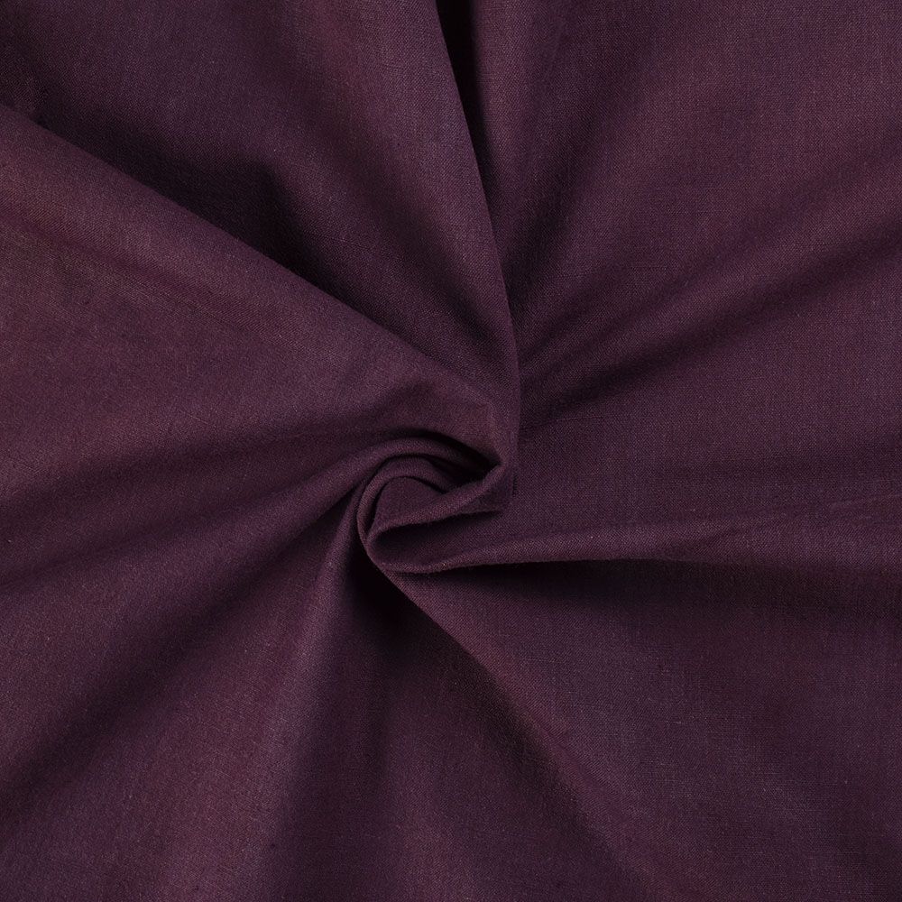 PLAIN MAROON COTTON 120 GSM HAND WOVEN FABRIC