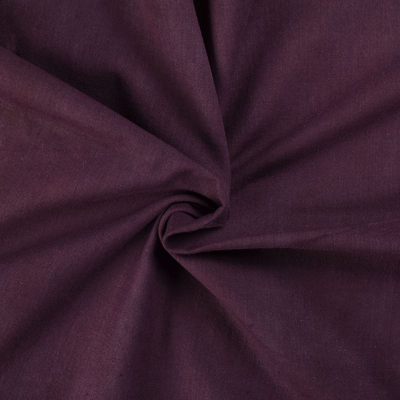 PLAIN MAROON COTTON 120 GSM HAND WOVEN FABRIC